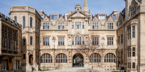 Rhodes Building, Oriel College, Oxford - Daedalian Glass Studios