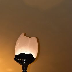 Close up of Lamp, RAC Club, London