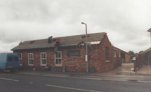 the old smithy building