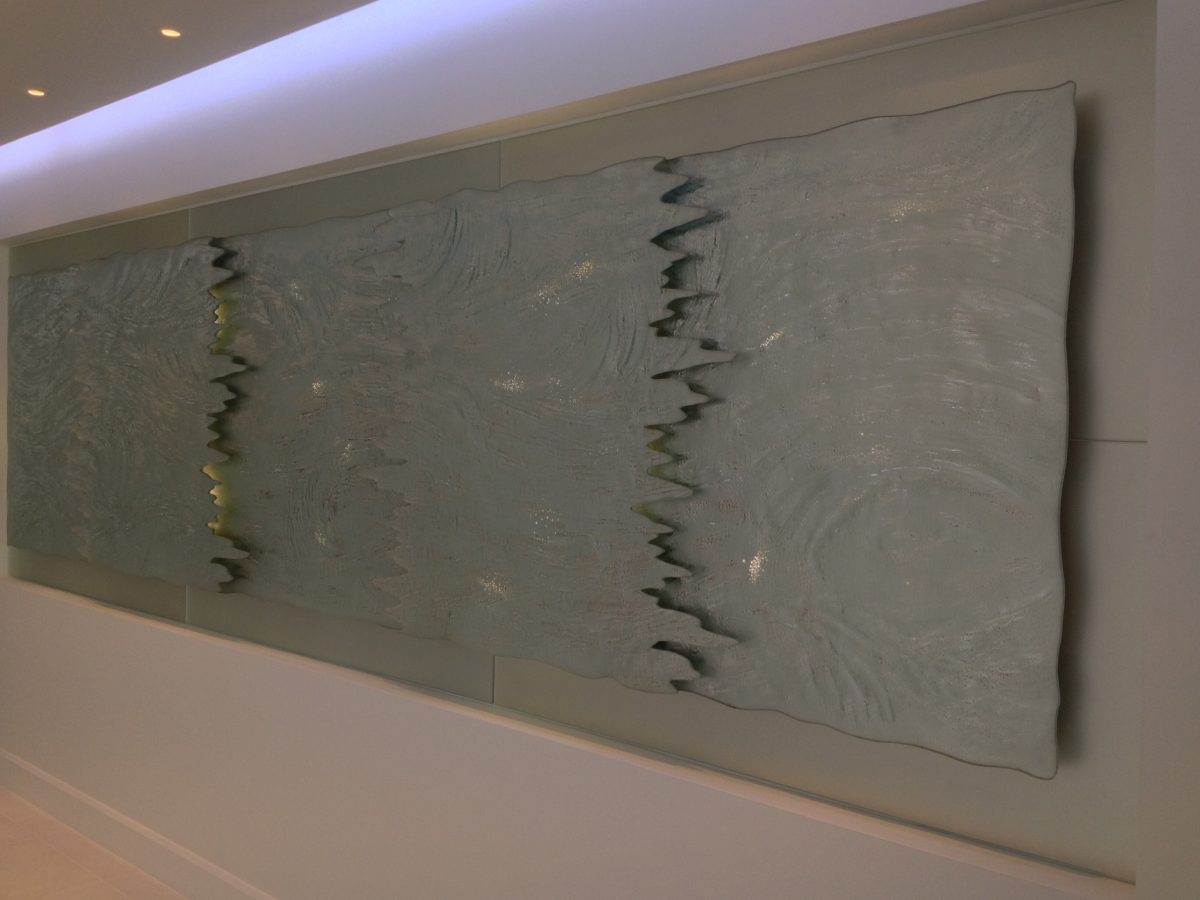 Glass art at Childs Hills London