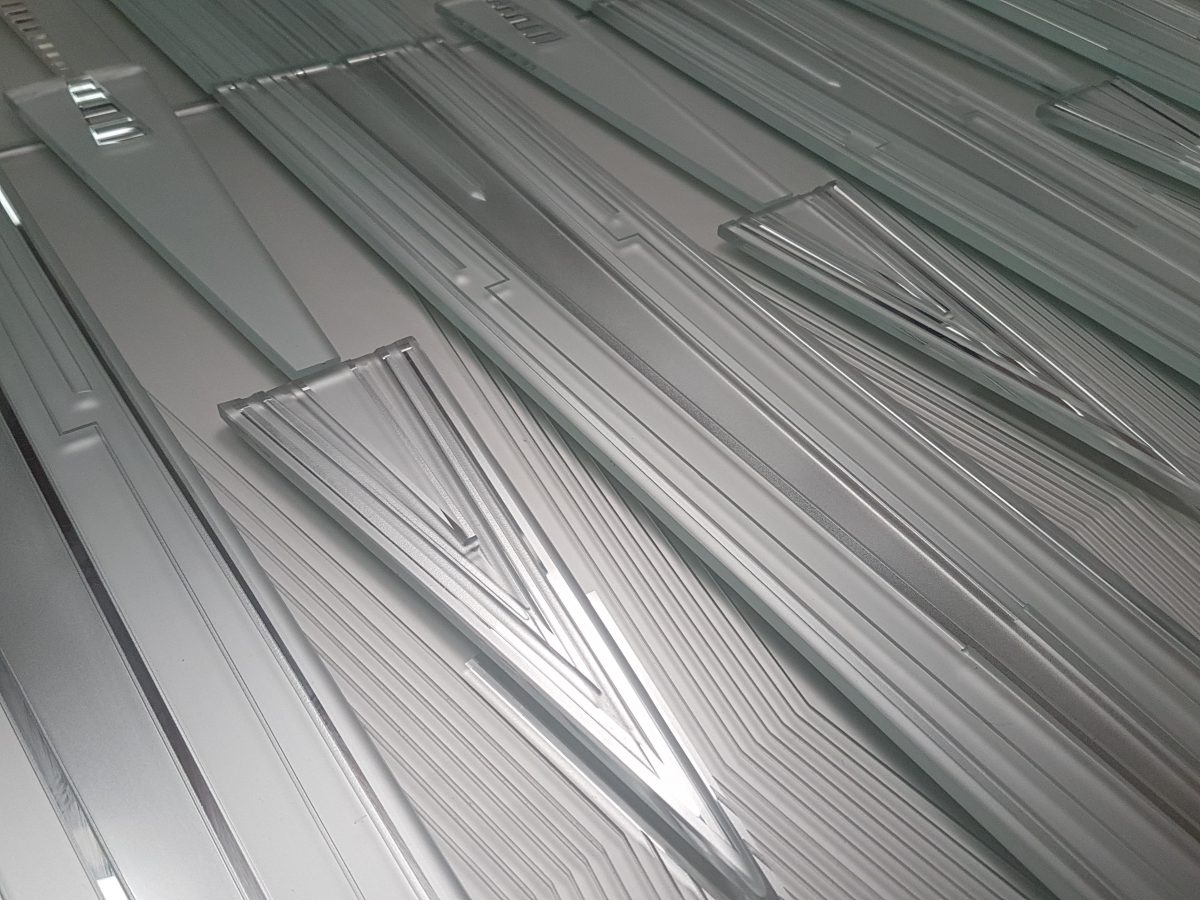 An early design option for the glass majlis wall.