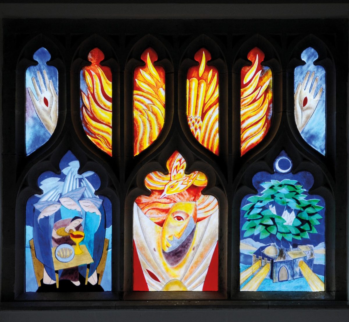 Abingdon School Chapel Windows