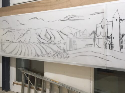 Full scale drawing for sign-off